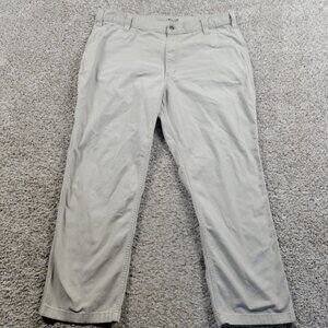 Carhartt Pants Mens 42x30.5 Tag 42x32 Beige Relaxed Workwear Denim Carpenter
